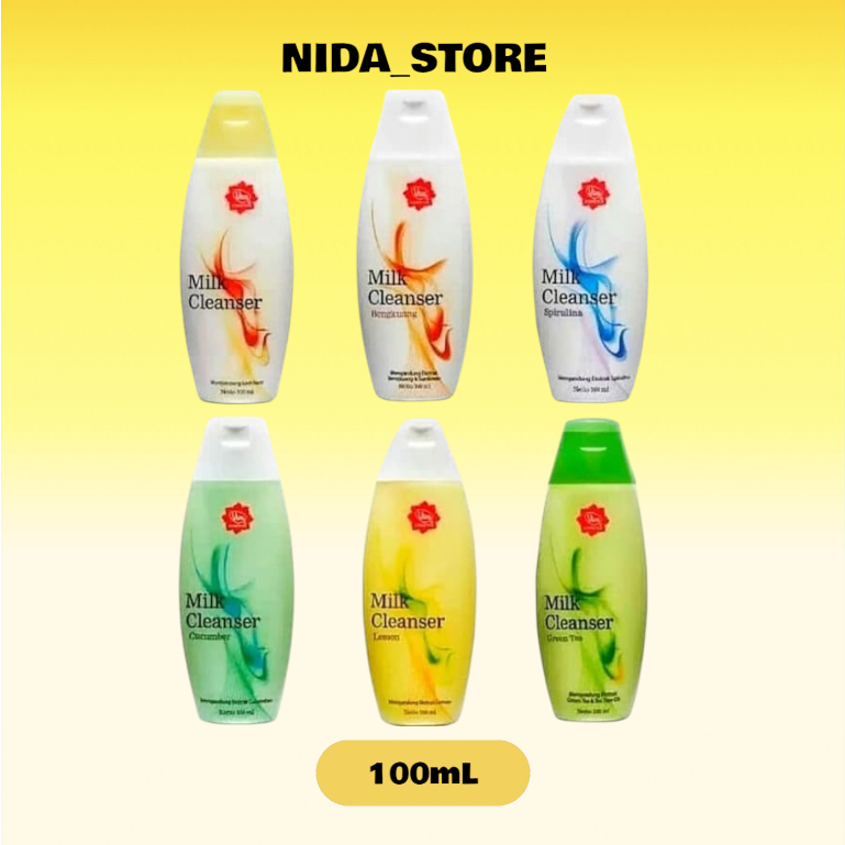 VIVA Milk Cleanser 100mL /VIVA milk cleanser pembersih wajah susu wajah berjerawat cleansing milk