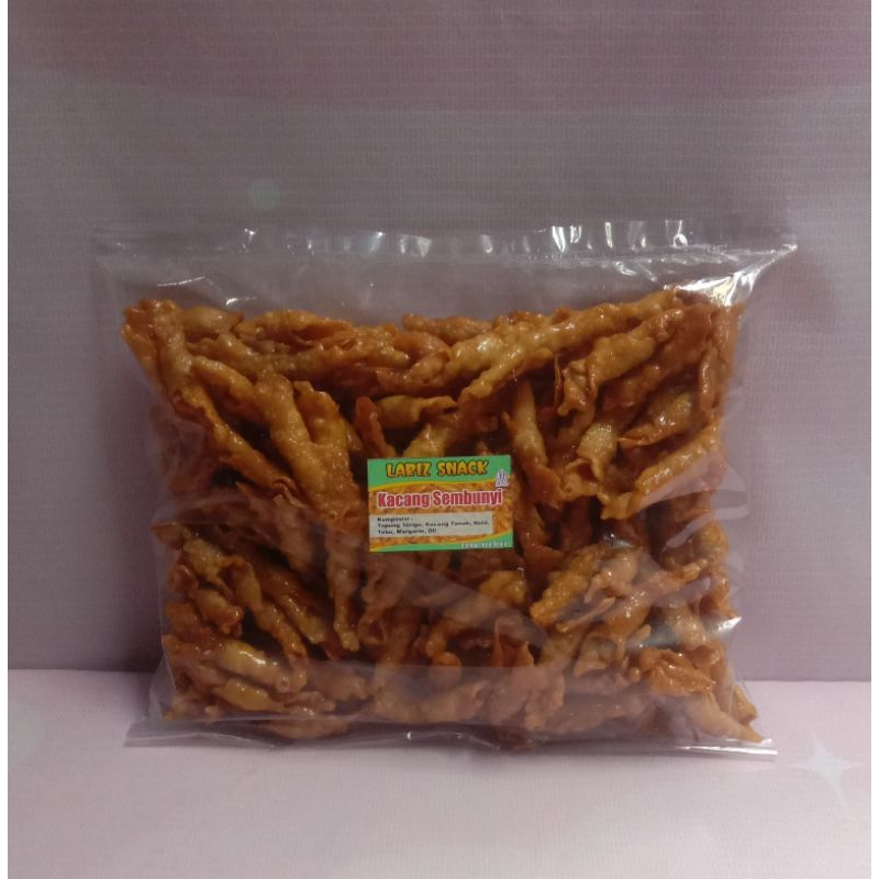 

Kacang sembunyi/Kacang molen manis gurih ukuran berat 250gr