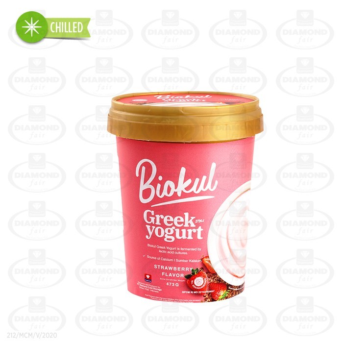 

BIOKUL GREEK YOGURT Strawberry 473 gr