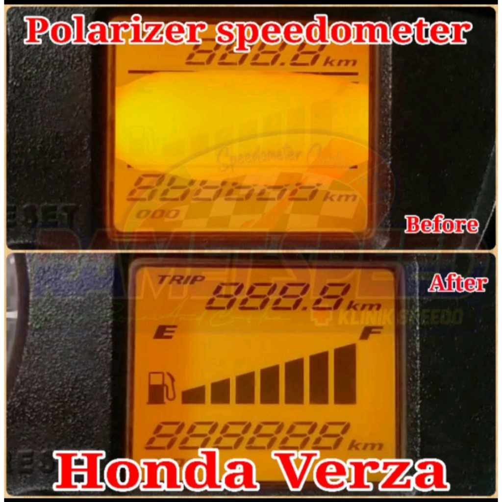 POLARIZER LCD SPEEDOMETER HONDA VERZA