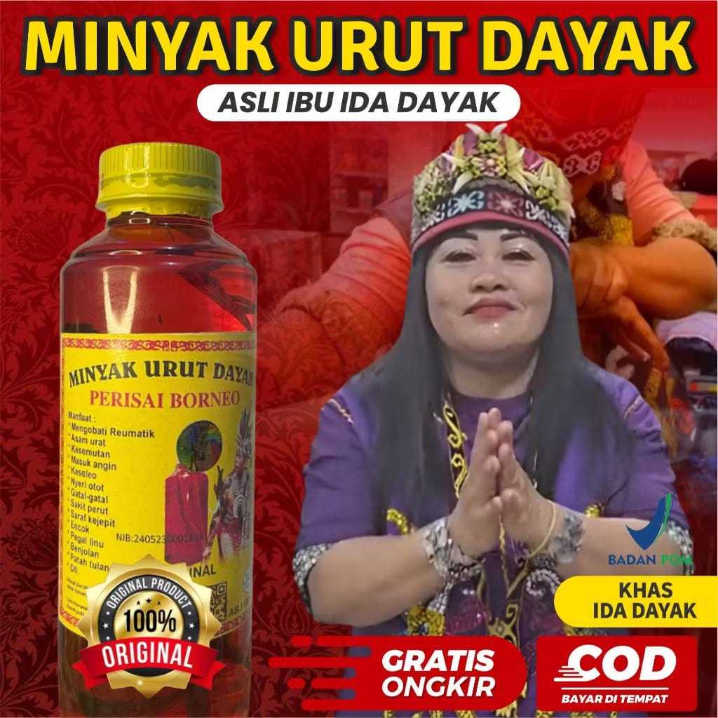 Minyak Dayak Asli Kalimantan Minyak Urut Ibu Ida Dayak