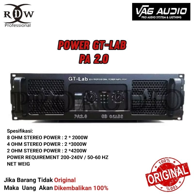 POWER GT-LAB PA 2.0