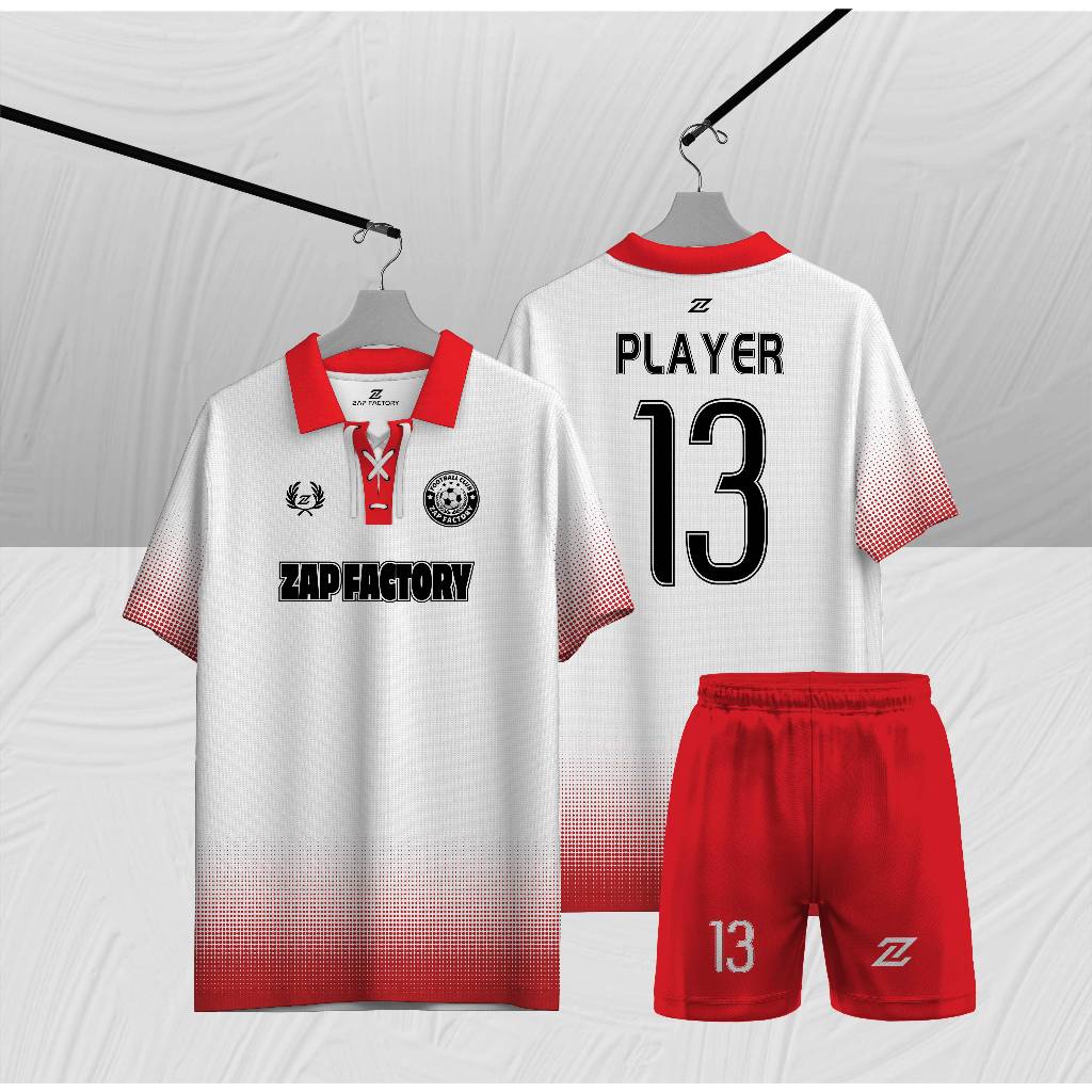 ZAP FACTORY - JERSEY SEPAK BOLA FUTSAL MINI SOCCER BAJU OLAHRAGA BADMINTON VOLI SPORT TALI 73