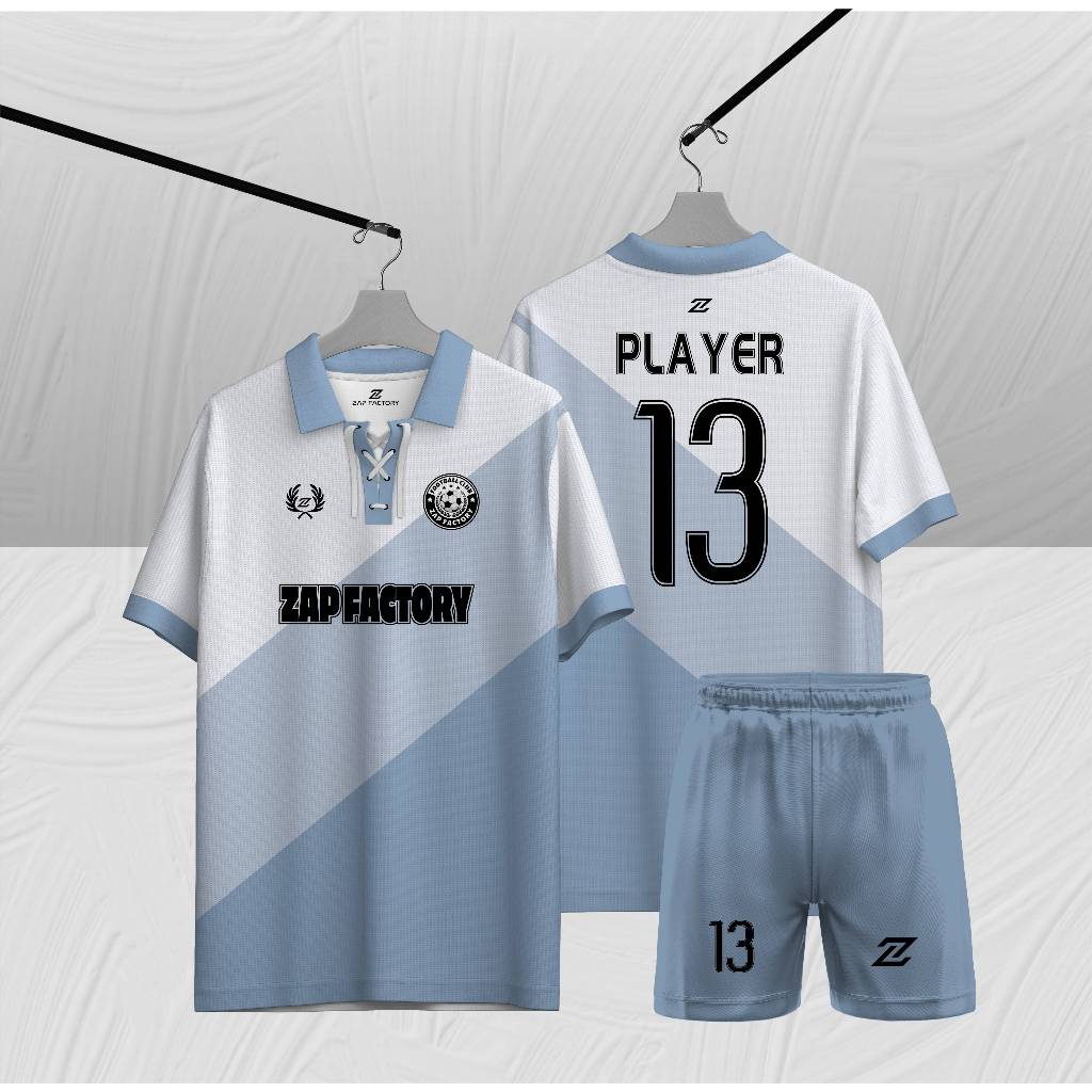 ZAP FACTORY - JERSEY SEPAK BOLA FUTSAL MINI SOCCER BAJU OLAHRAGA BADMINTON VOLI SPORT TALI 77