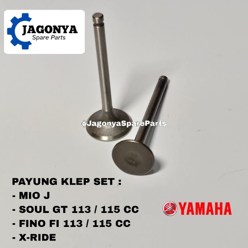 Payung Klep Set MIO J, SOUL GT 113/115 CC, FINO FI 113/115 CC, X-RIDE YAMAHA