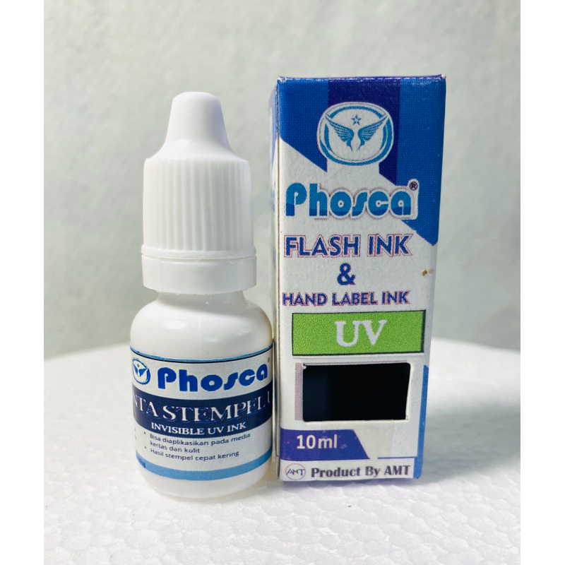 

Flash ink and hand label ink UV