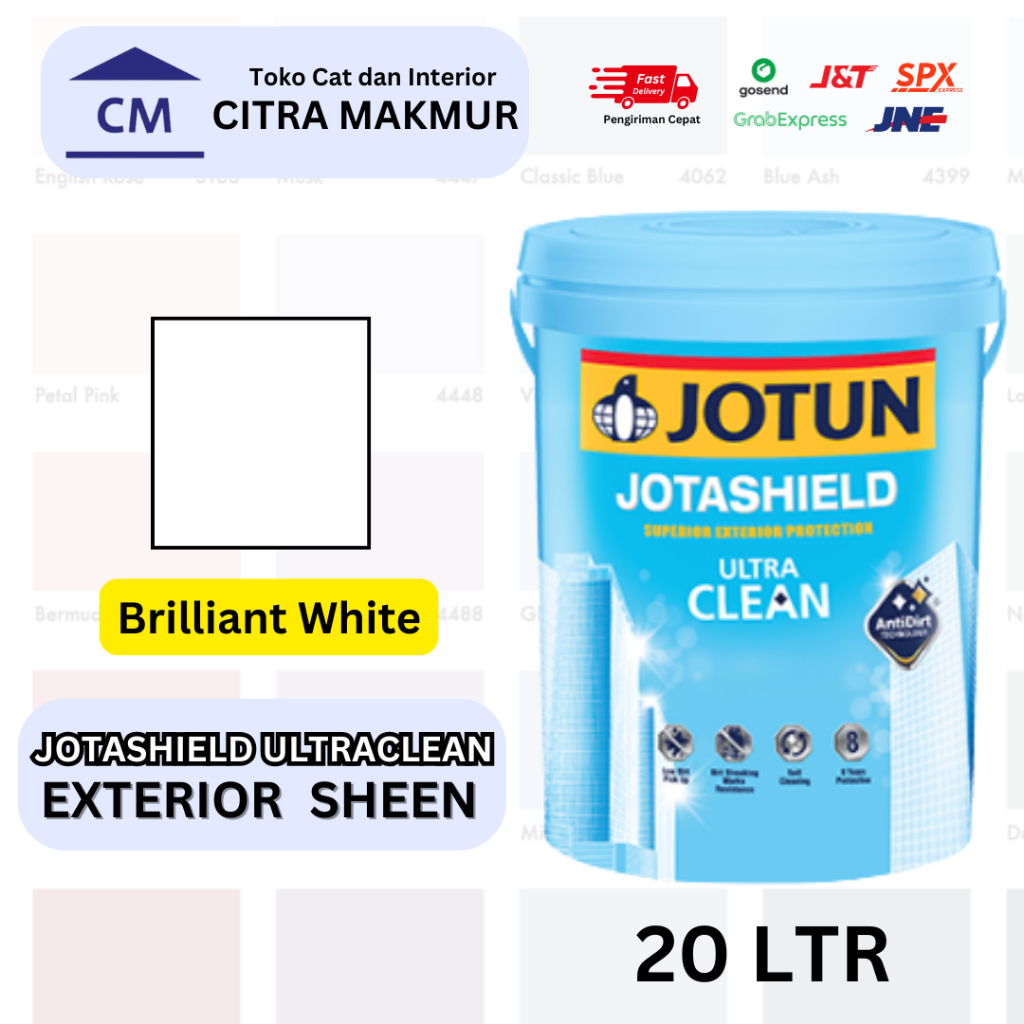 Jotun Jotashield Ultra Clean | BRILLIANT WHITE 20 Ltr