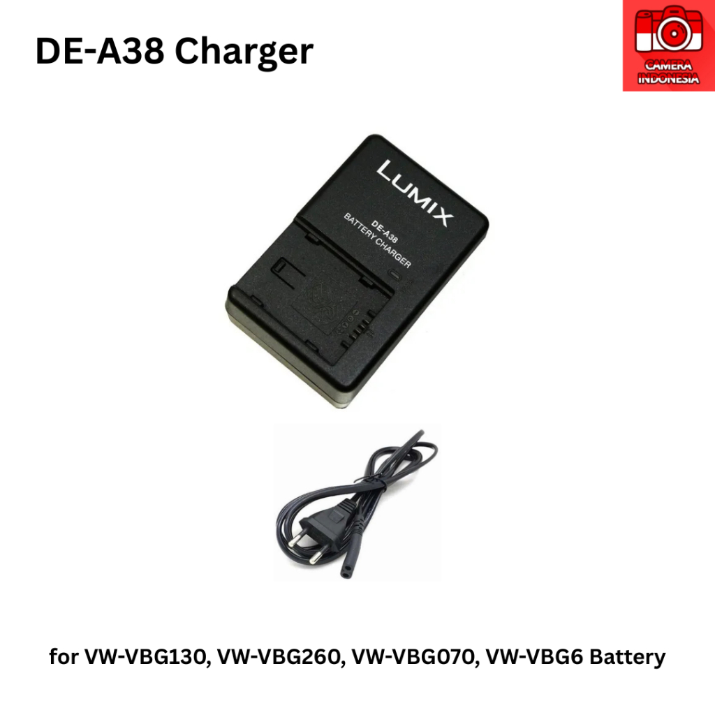 Charger DE-A38 Baterai VW-VBG6 VBG070 VBG130 VBG260 Handycam AG-AC7 AG-HMC150 AG-HMC40 AG-HMC42 AG-H