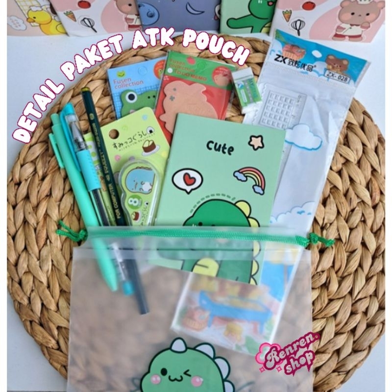

Ay00! Set Alat Tulis Lengkap 10 In 1Karakter Lucu / Stationery Lengkap