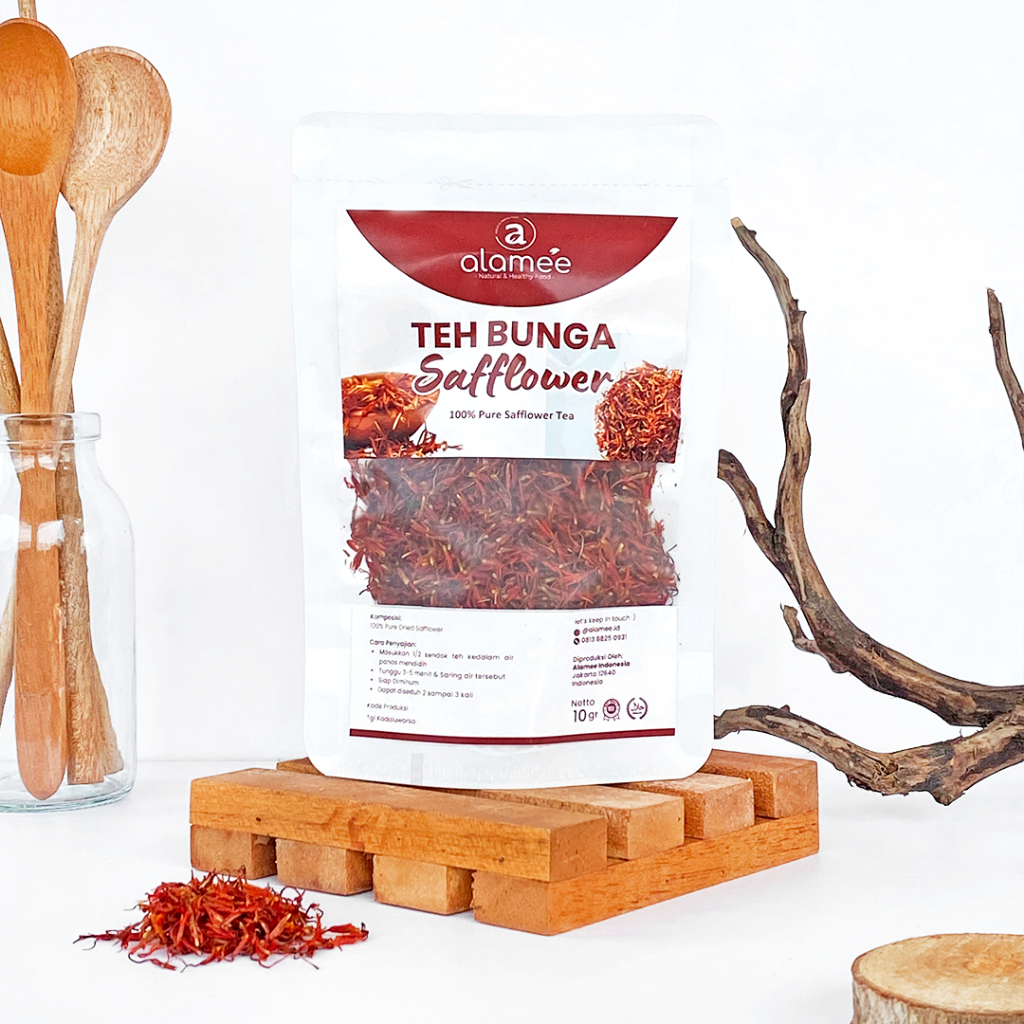 

Teh Bunga Safflower Herbal Tea Original Organik 10gr Alami Siap Seduh Minum Minuman Sehat Organic