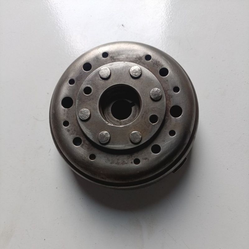 Magnet denso pengapian satria 2 tak Hiu original jalur pulser papas