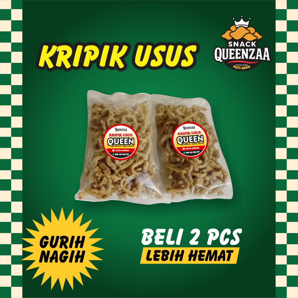

KERIPIK USUS QUEEN / KRIPIK USUS