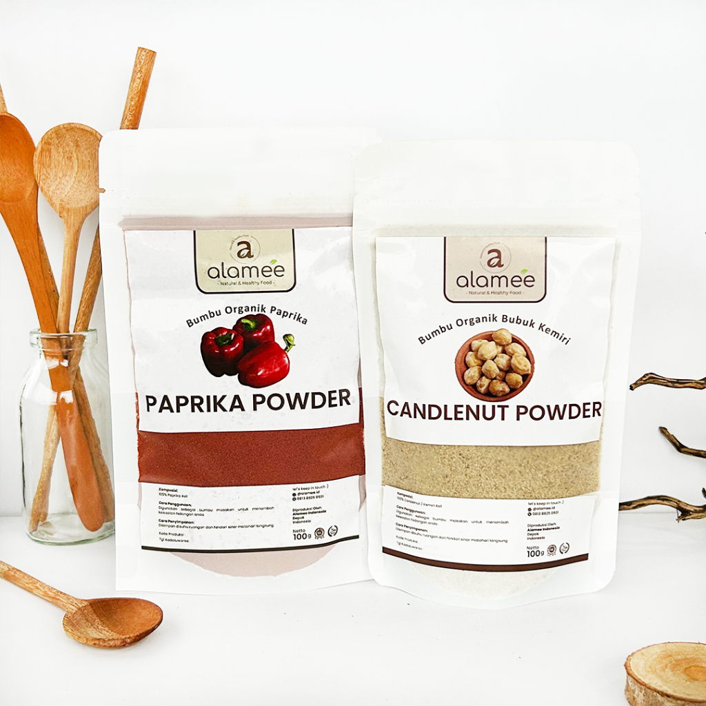 

ALAMEE Bumbu Dapur Bubuk Lengkap 100gr Bawang Putih Bombay Rosemary Oregano Parsley Paprika Cabe