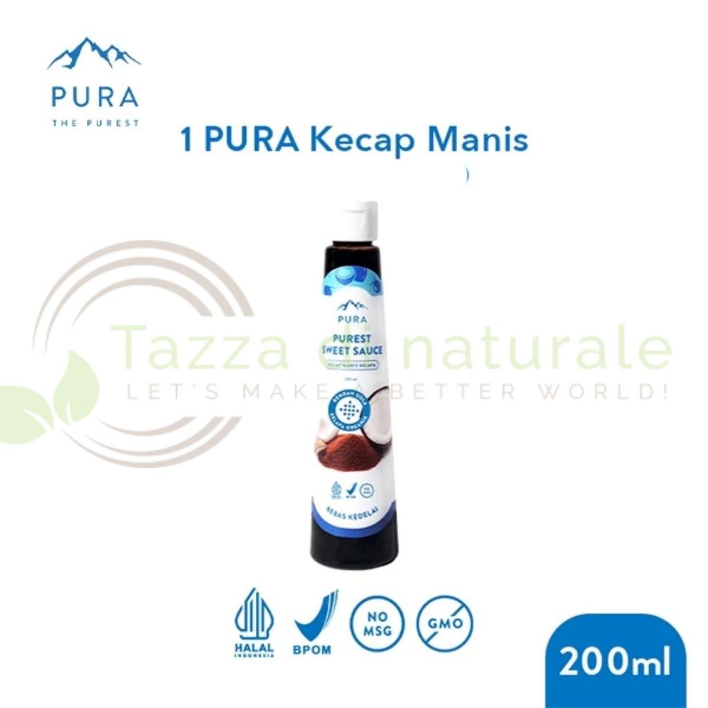 

Pura Kecap Manis (200ml) - Purest Sweet Sauce - Rendah Gula - Organik - Rendah KaloriPURA KECAP MANIS PUREST SWEET SAUCE RENDAH GULA KALORI 200ML