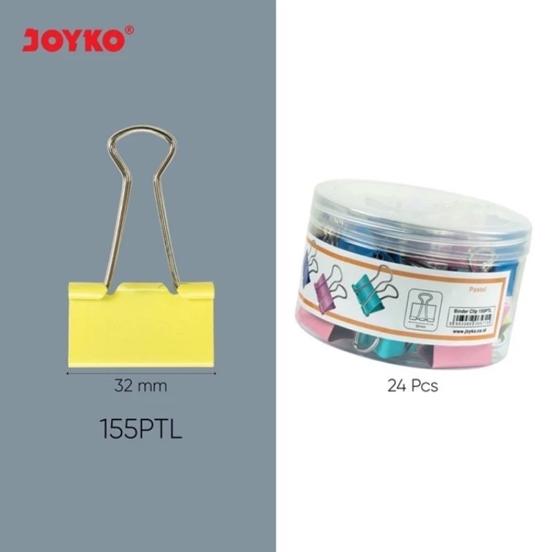 

Binder clip/ penjepit kertas merk JOYKO