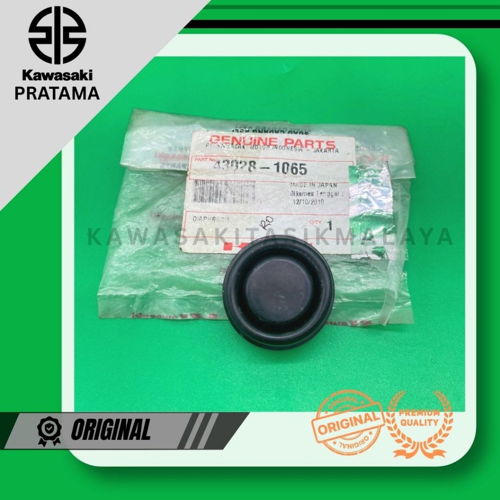 Karet Tutup Master Rem Belakang Ninja 150 R SS RR KGP 43028-1065 / Diaphgram / Karet Diaphgram Maste