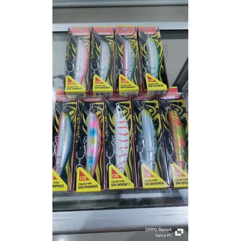 Minnow Sinking MAGURO SW 12cm/40gr