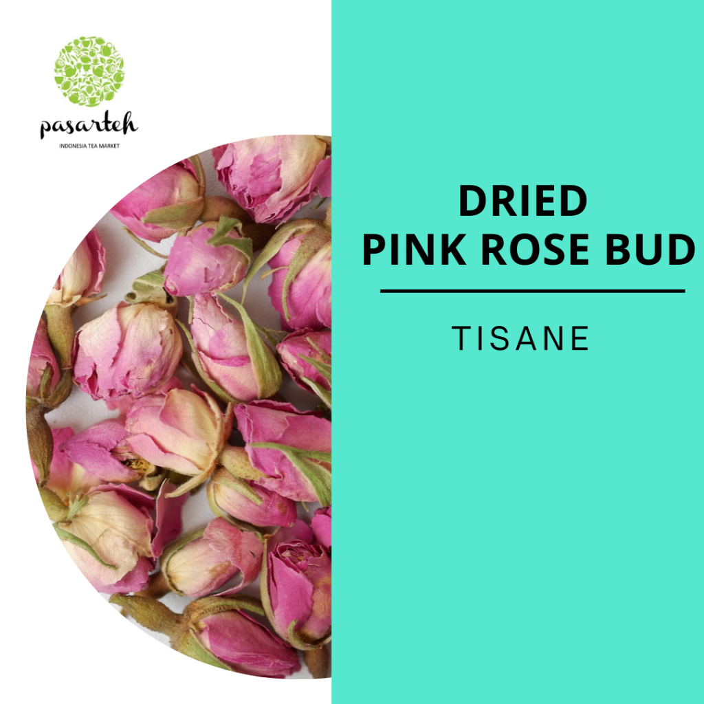 

[ pasarteh ] Pink Rose Bud Premium Grade | Tisane | Kuncup Mawar Tea | Teh Herbal | French Rose Tea