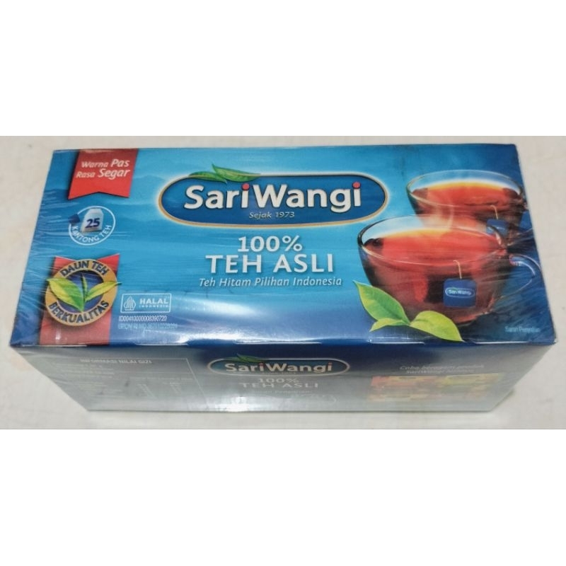 

Teh SariWangi isi 25 kantong @1.85gr