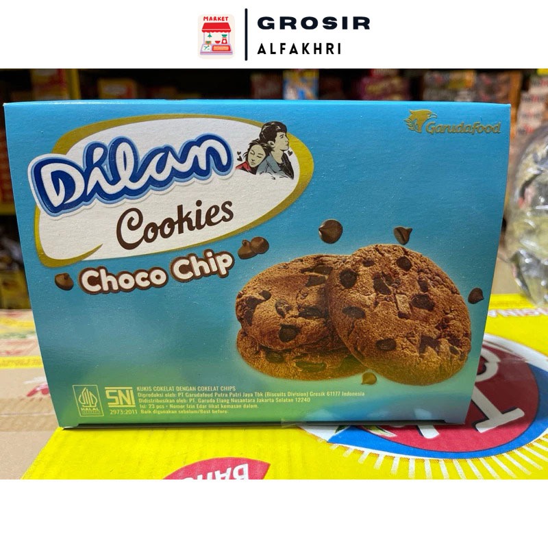 

DILAN COOKIES CHOCO CHIPS 12GR (ISI 23PCS)