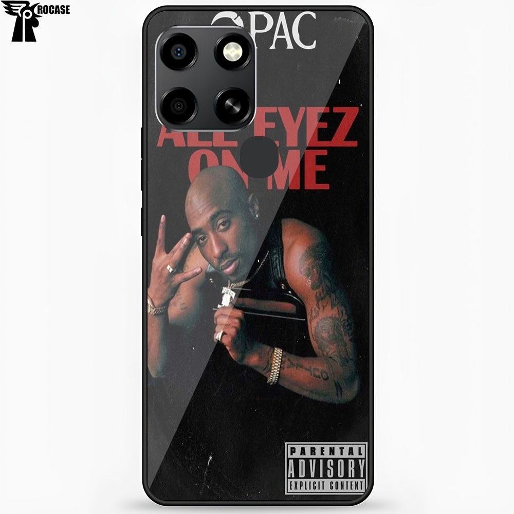 PROCASE GLOSSY PREMIUM MOTIF TUPAC SHAKUR UNTUK TYPE INFINIX SMART 6 SMART 6 NFC - CASE KEREN - CASE