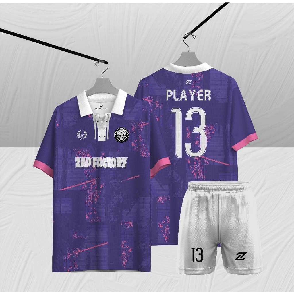 ZAP FACTORY - JERSEY SEPAK BOLA FUTSAL MINI SOCCER BAJU OLAHRAGA BADMINTON VOLI SPORT TALI 83