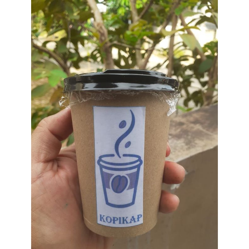 

KOPIKAP kopi dalam cup siap seduh