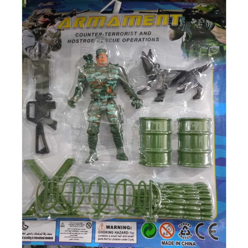 Mainan Anak Robot Tentara Militer Robot Polisi Mainan Anak Laki Laki Mainan Anak Perempuan