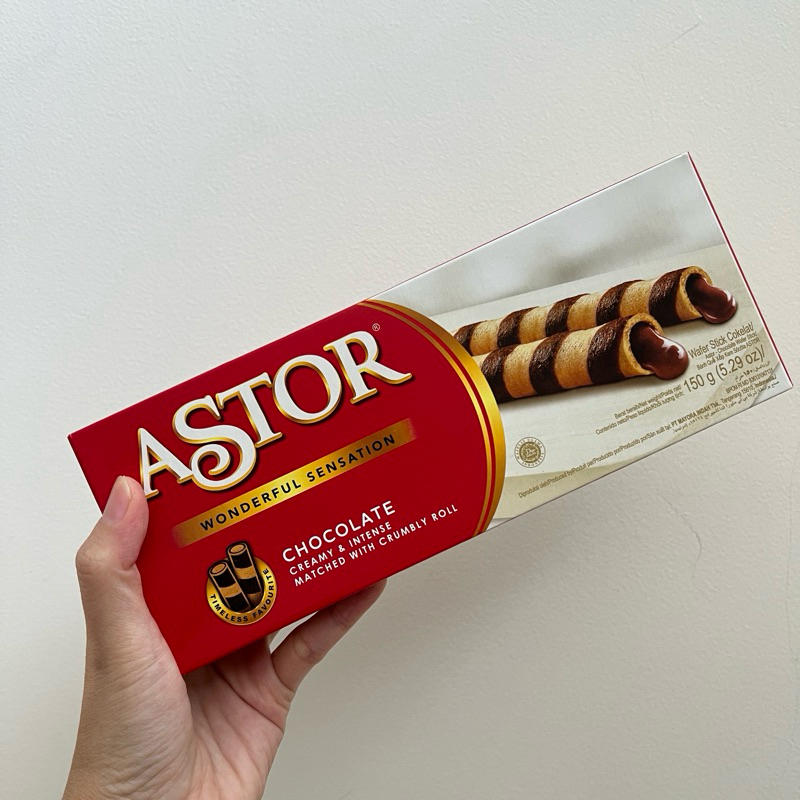

Astor Wafer Stick Coklat Snack 150gr
