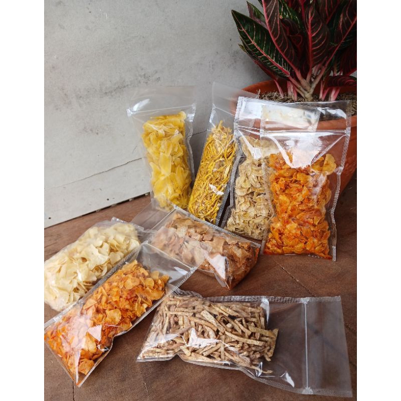 

Keripik Cemilan Serba Serbi 7000 kriuk renyah gurih