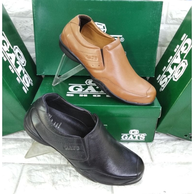 SEPATU GATS GI 7218  PANTOFEL KULIT PRIA ORIGINAL