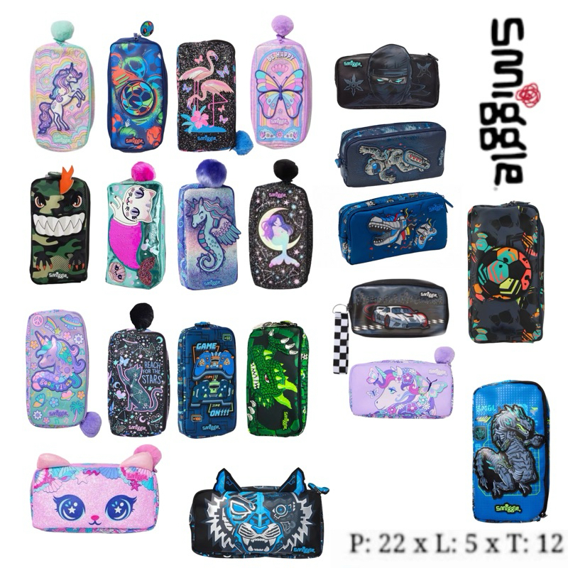 

Smiggle Tempat Pensil Pencil Case Import Alat Tulis Anak 1873