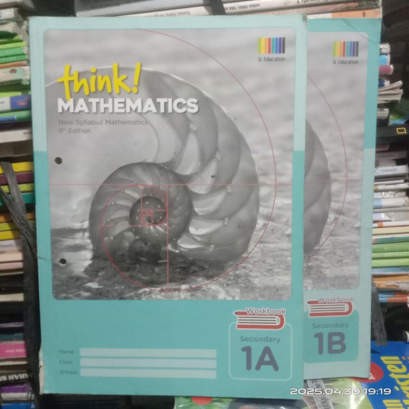 think Mathematics 1A-1B Workbook