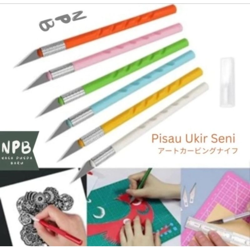 

Pisau Ukir Seni Hobby Crafting Art Knife