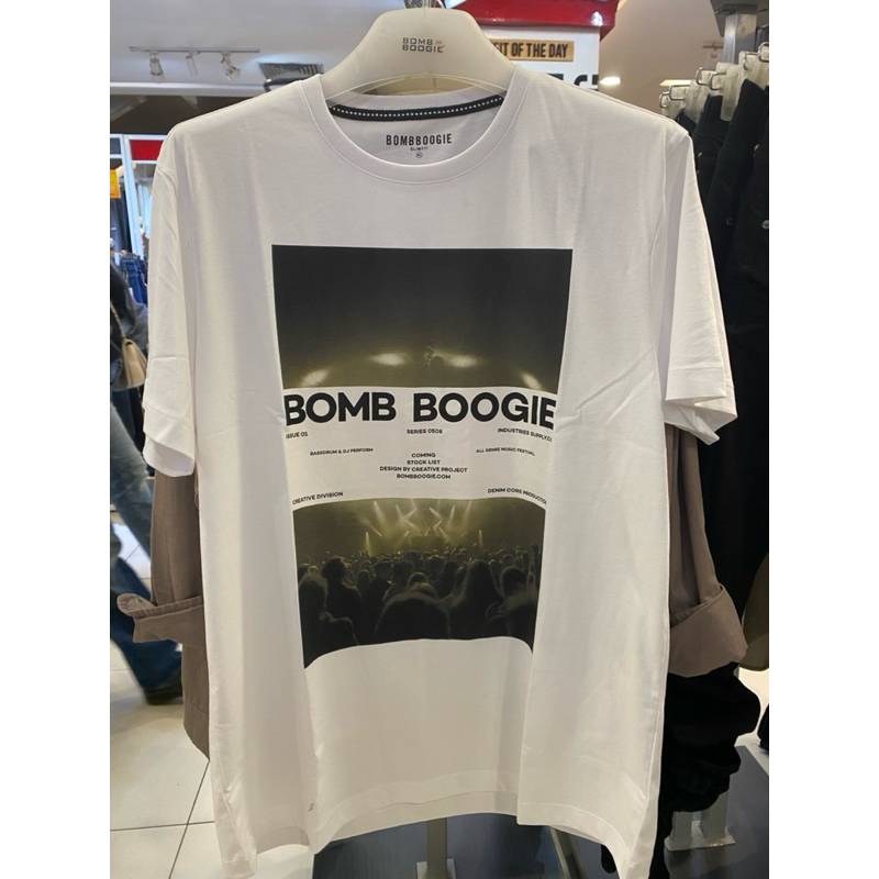 Bombogie - Tshirt pria 100% ORIGINAL bombogie