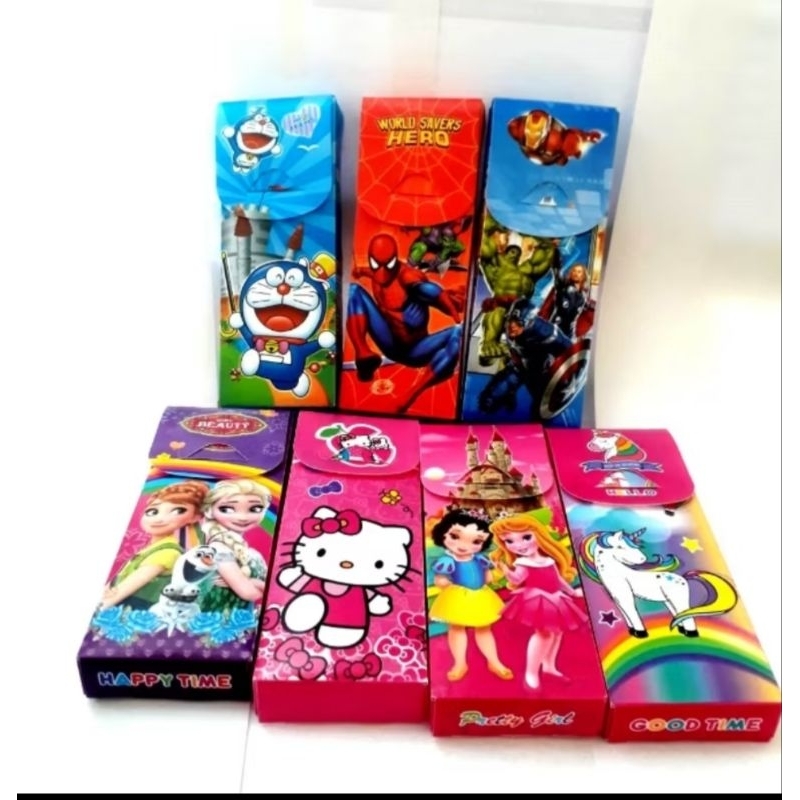 

KOTAK PENSIL RAKIT / TEMPAT PENSIL LIPAT MURAH SOUVENIR ULANG TAHUN