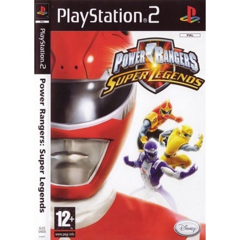 KASET PLAYSTATION 2 - POWER RANGERS SUPER LEGEND