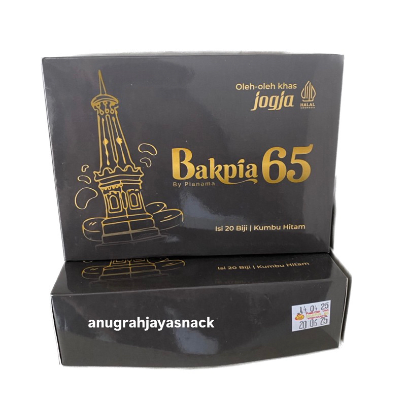 

Bakpia Basah Aneka Rasa 65 Vacuum rasa kumbu hitam - Oleh oleh Khas jogja