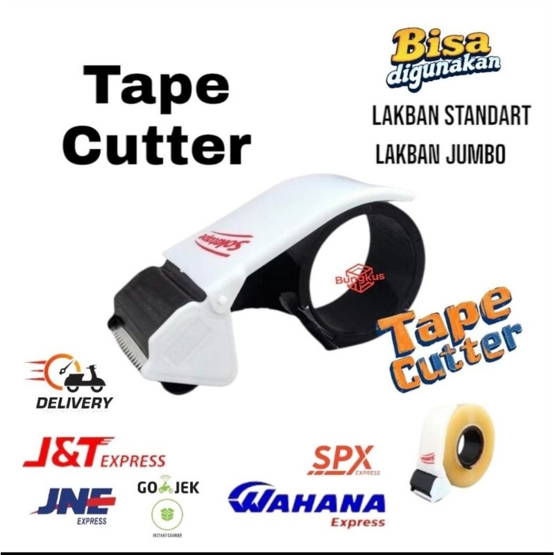 Dispenser Tape Cutter | Cutter Tape | Alat Pemotong Lakban Jumbo  Besar