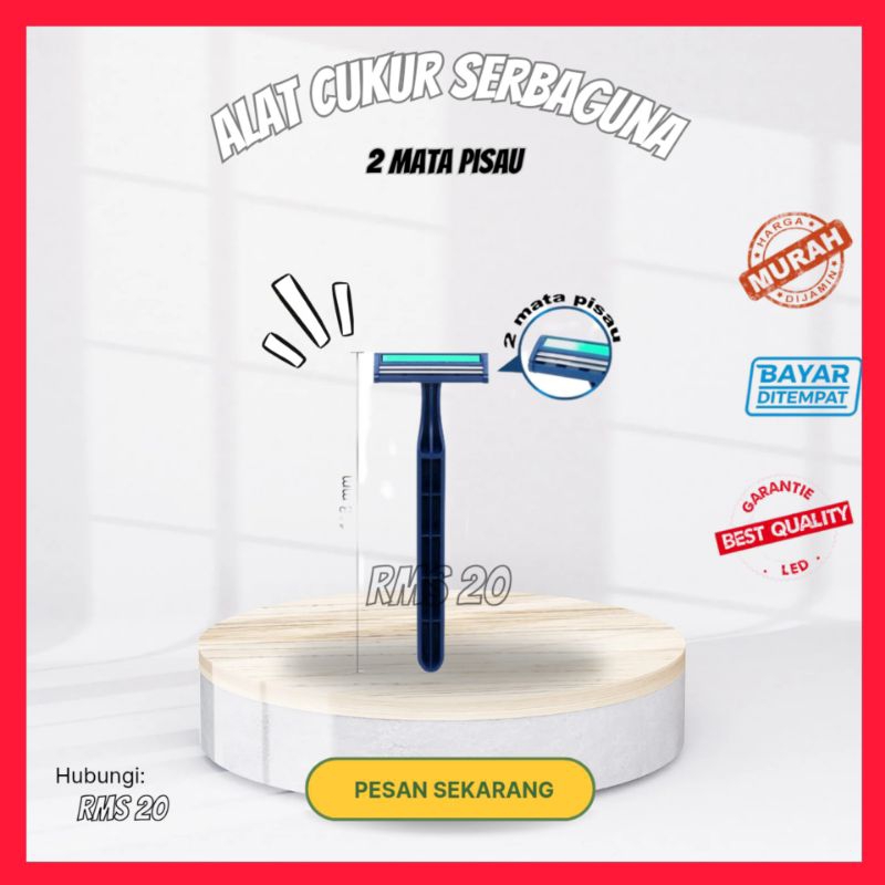 pisau cukur kumis jenggot super tajam cukuran kumis jenggot manual alat cukur kumis jenggot