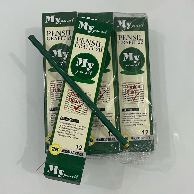 

Pensil 12pcs My Pencil 2B Pensil Murah Pensil Grosir