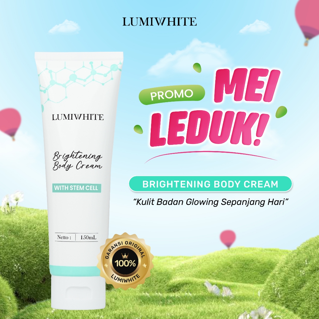 LUMIWHITE - Brightening Body Cream Lotion with Stem Cell 150ml