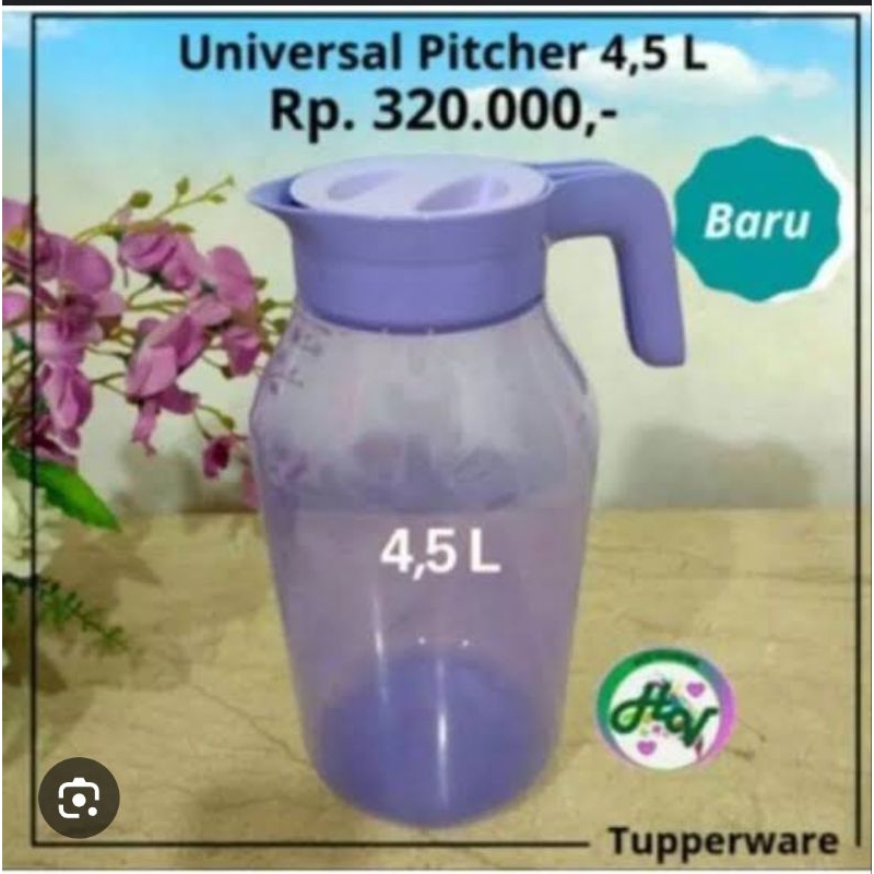 Universal pitcher 4,5 L tupperware / teko air tupperware / jug tupperware
