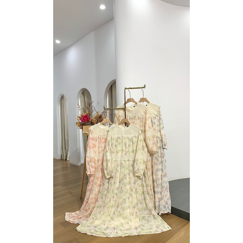 gamis katbol bordir bahu import