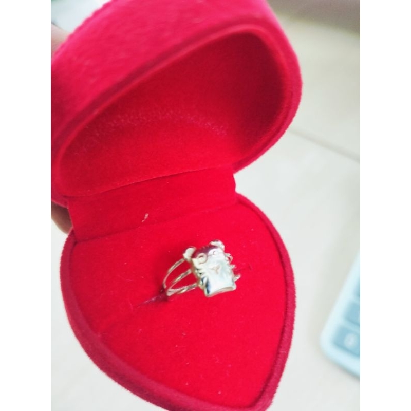 Cincin perak anak