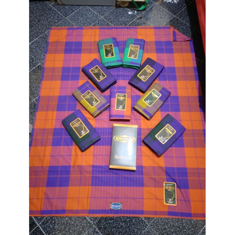 sarung bin saleh motif BHS kdt sandur jadul
