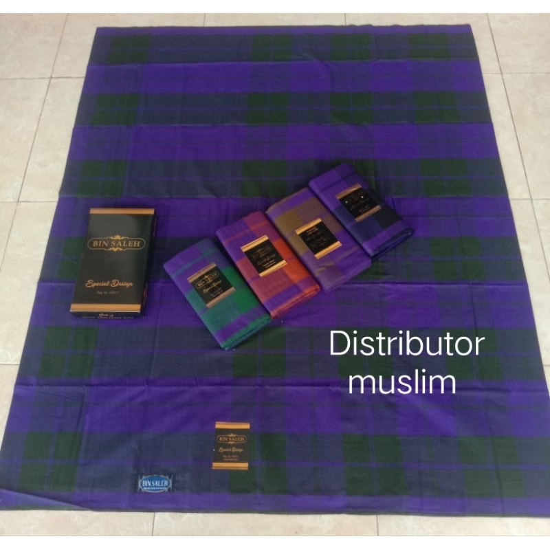 (grosir) sarung bin Saleh KDT motif BHS KDT sandur jadul dua teropong grosir termurah