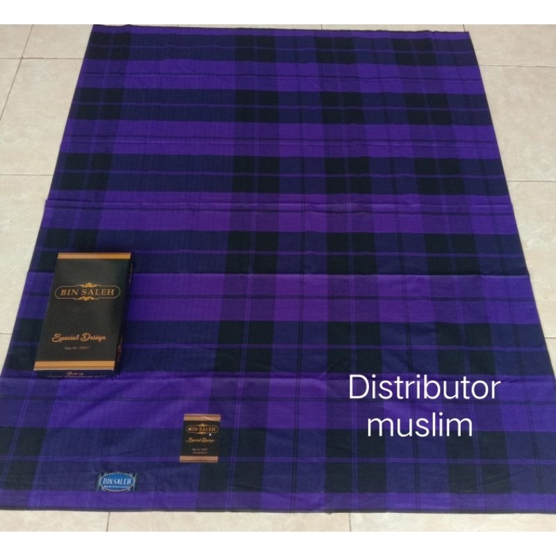 (grosir) sarung motif BHS KDT merk bin Saleh KDT sarung sandur jadul dua teropong