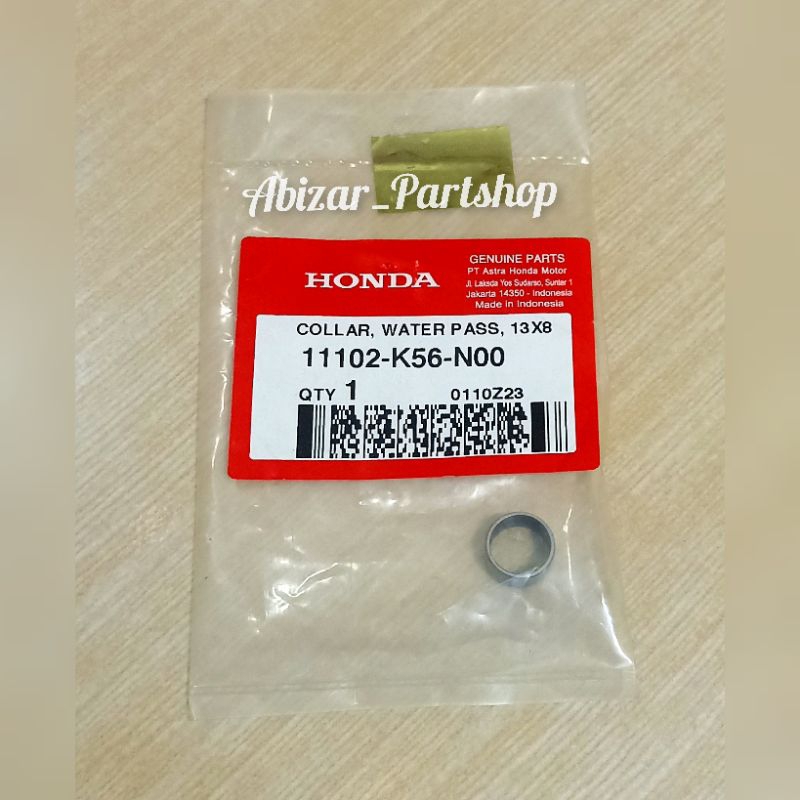 11102K56N00 coolar waterpass 13x8 / bos bushing pin dowel coolar waterpass blok kopling sonic cb150l