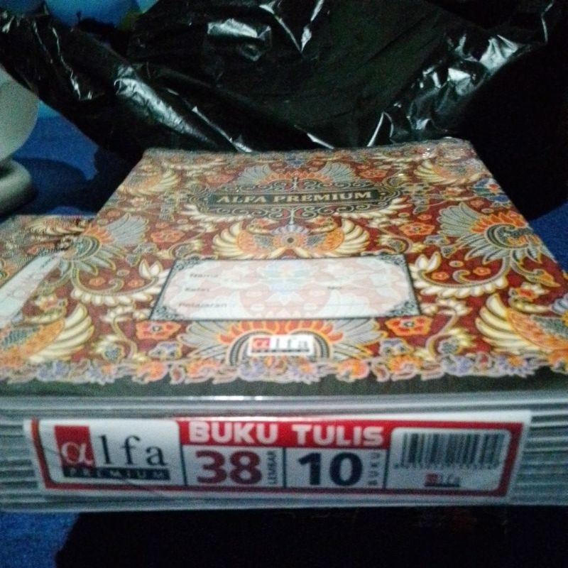 

BUKU ALFA isi 38 lbr 1 pak (10 pcs)